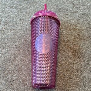 Starbucks venti NWT  Radiant Pink Textured Tumbler